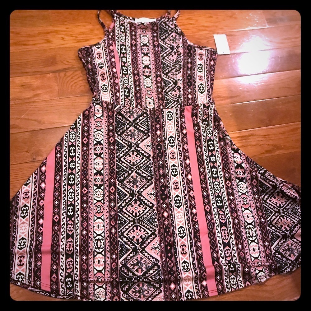 PLANET Gold NWT tank dress
